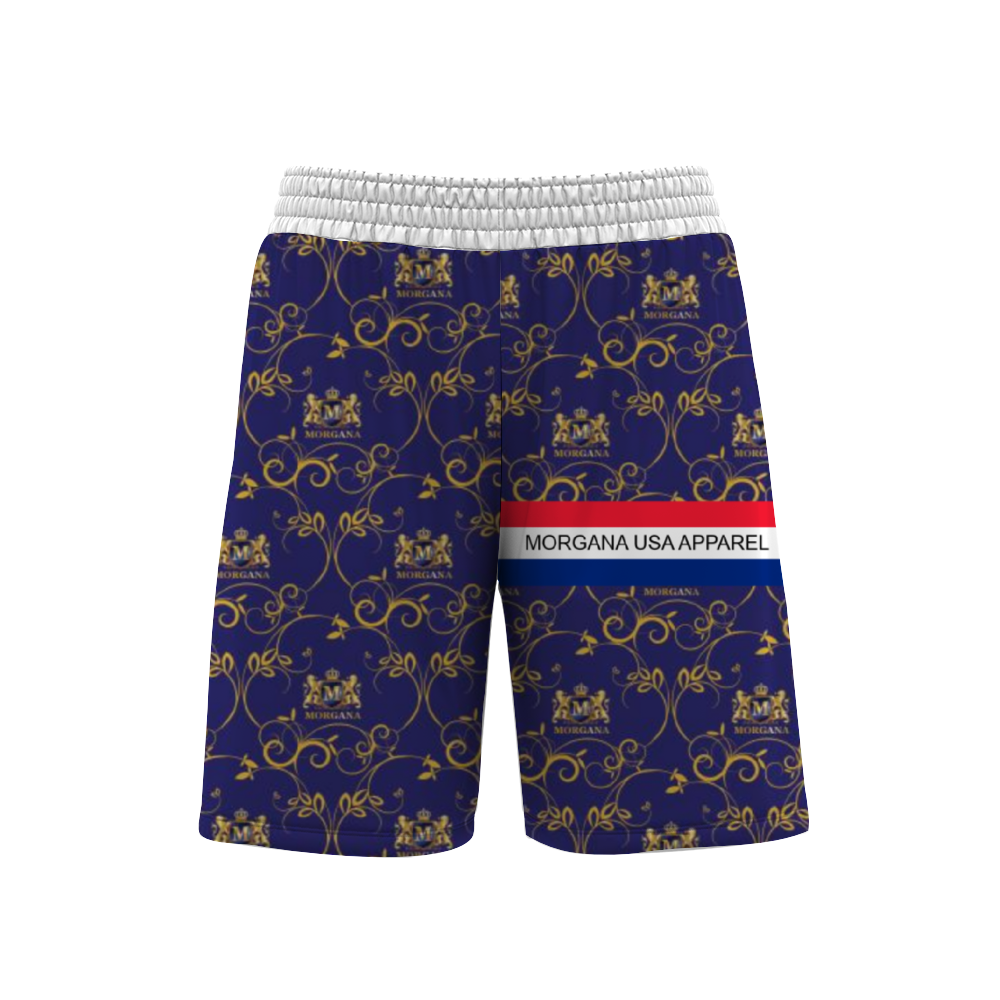 Men's Round Neck Shirt & Short Set