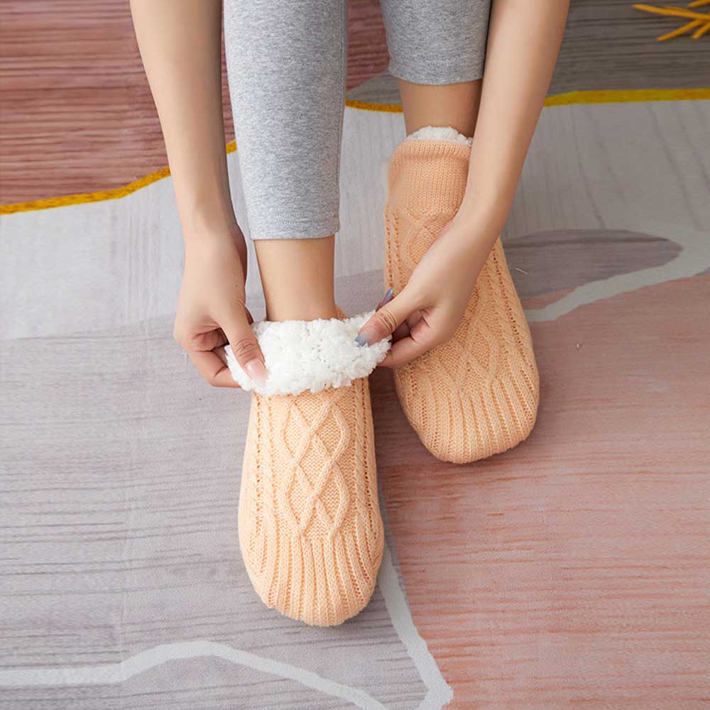 Household Socks Fluffy Thick Hosiery