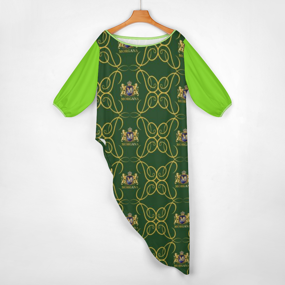 Diagonal Shoulder Top & Pants